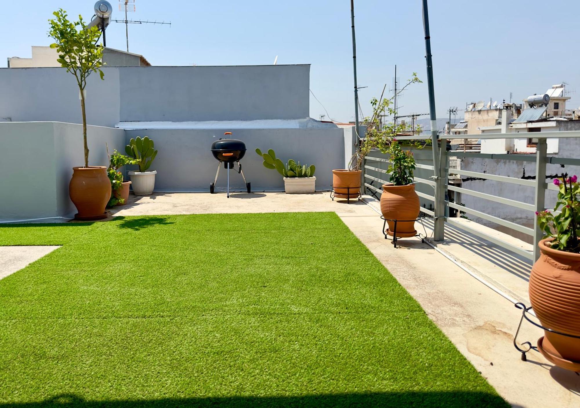 Yuna Penthouse, 100Sqm Private Rooftop Terrasse, Acropolis By Foot Атина Екстериор снимка